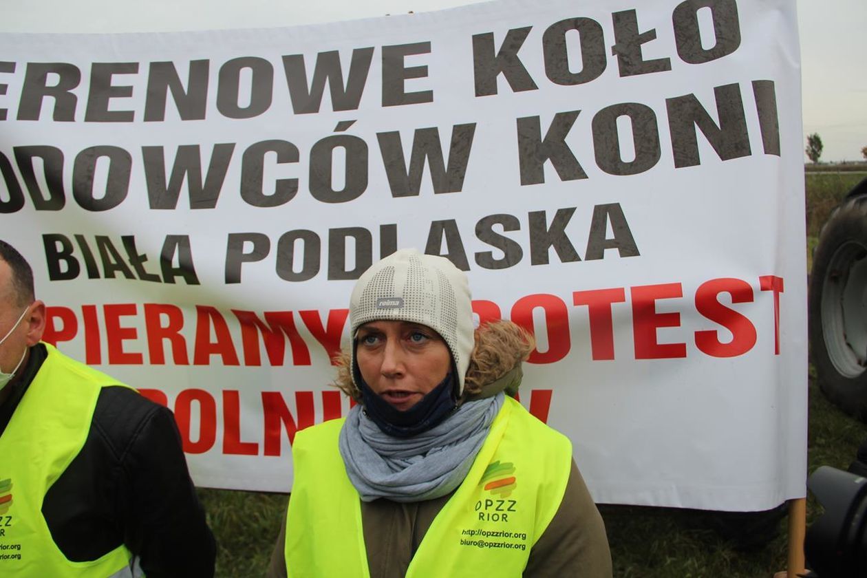  Protest rolników w Międzyrzecu Podlaskim (zdjęcie 4) - Autor: Ewelina Burda