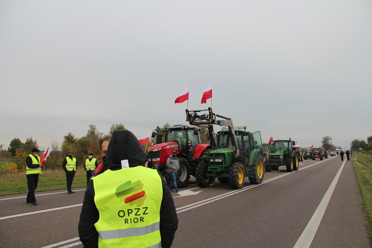  Protest rolników w Międzyrzecu Podlaskim (zdjęcie 16) - Autor: Ewelina Burda
