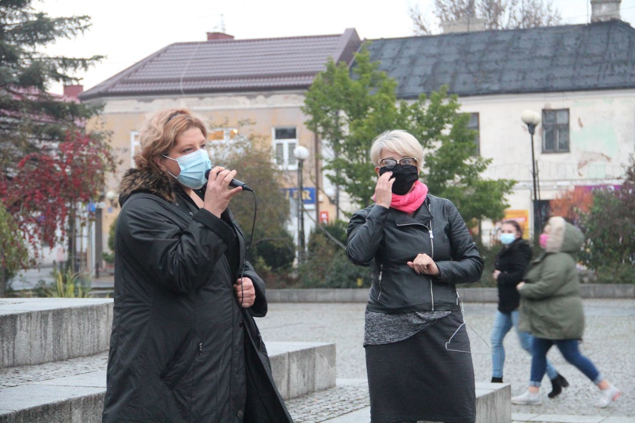 Strajk kobiet w Białej Podlaskiej 