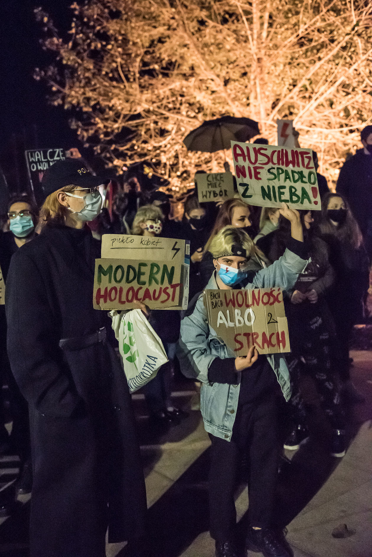  Protest kobiet w Lublinie. Sobota (zdjęcie 1) - Autor: Tomasz Tylus