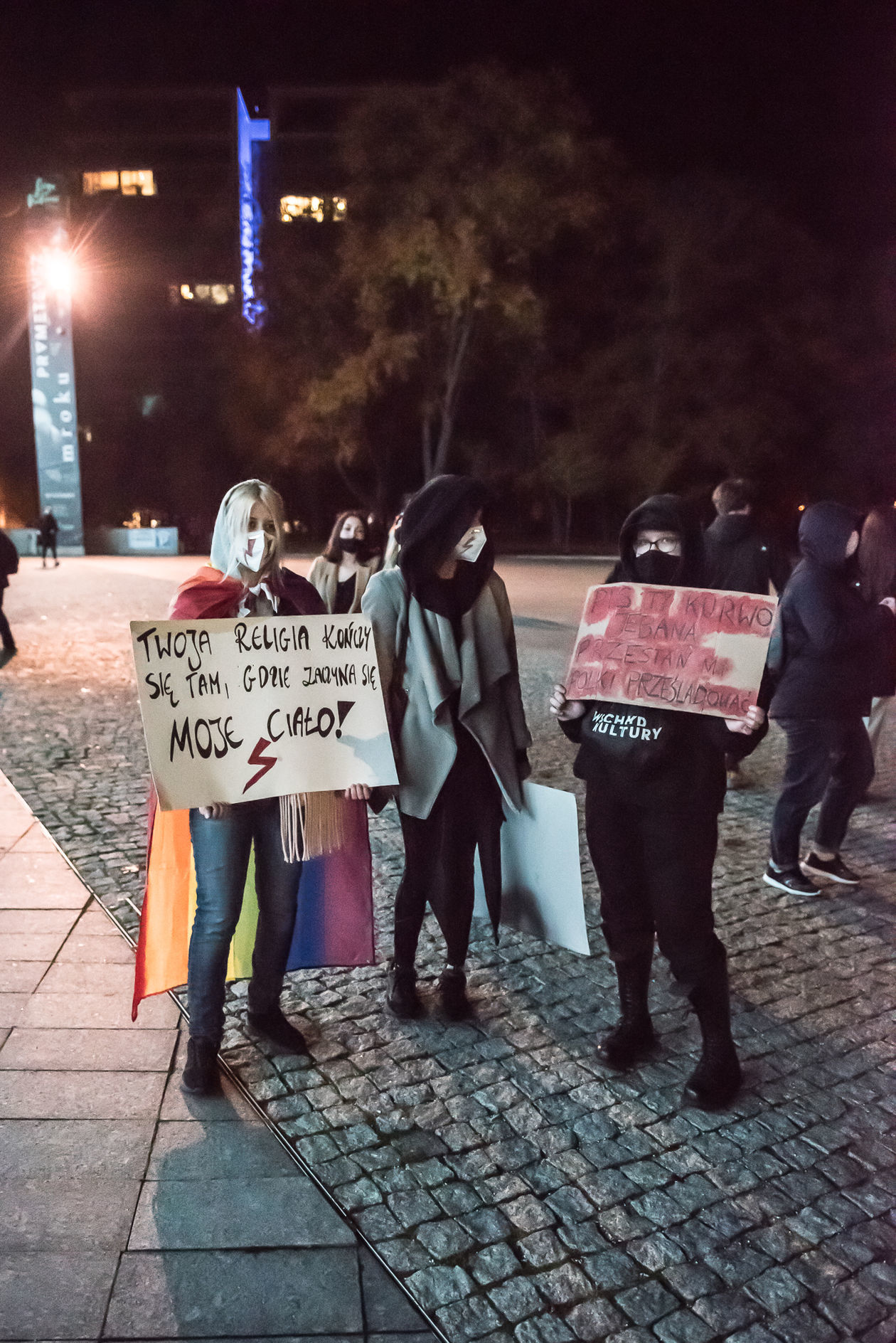  Protest kobiet w Lublinie. Sobota (zdjęcie 1) - Autor: Tomasz Tylus