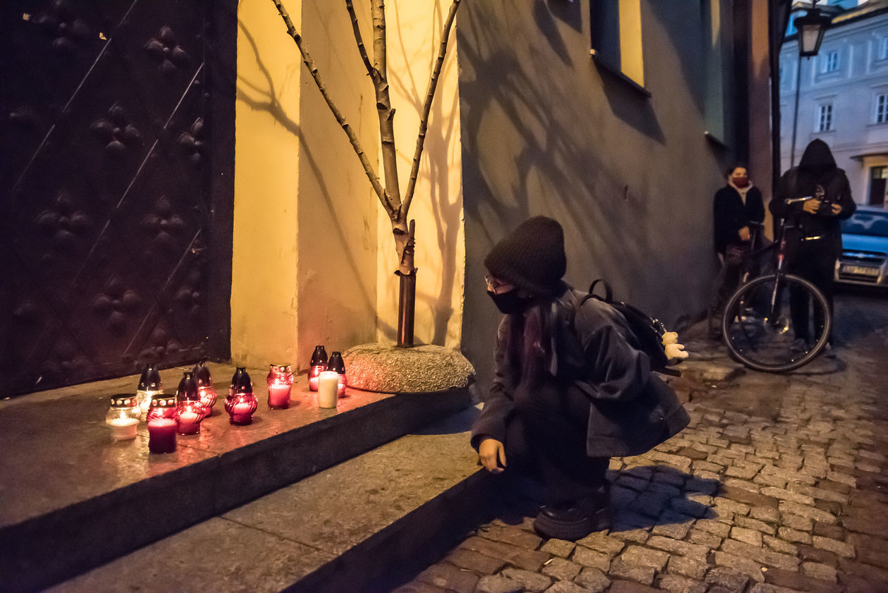  Protest kobiet w Lublinie. Sobota (zdjęcie 1) - Autor: Tomasz Tylus