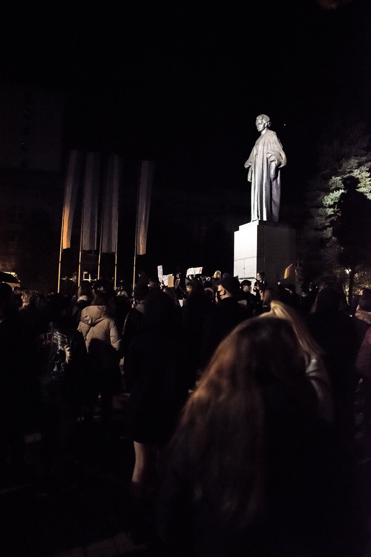  Protest kobiet w Lublinie. Sobota (zdjęcie 1) - Autor: Tomasz Tylus
