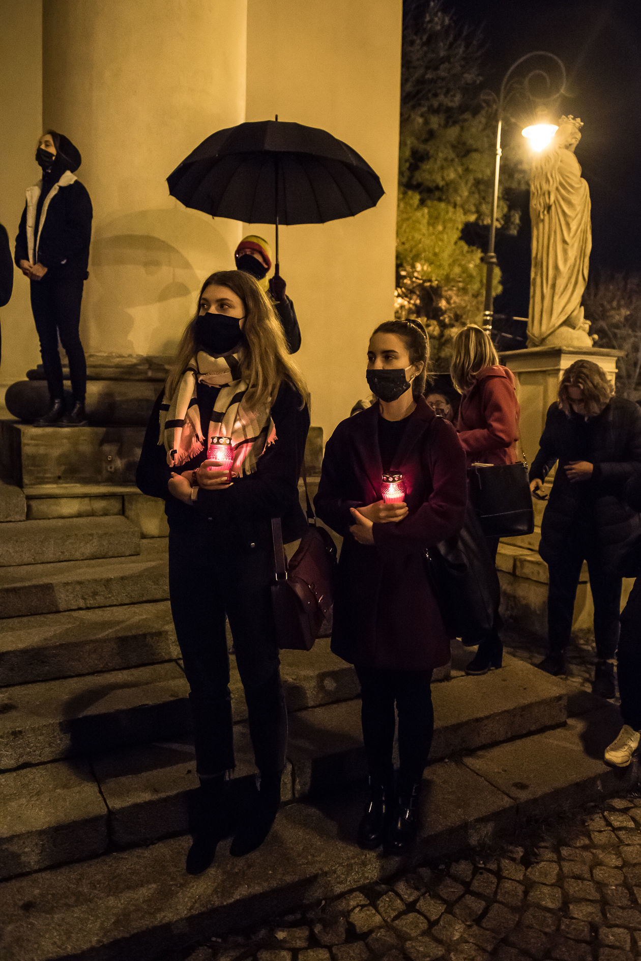  Protest kobiet w Lublinie. Sobota (zdjęcie 1) - Autor: Tomasz Tylus