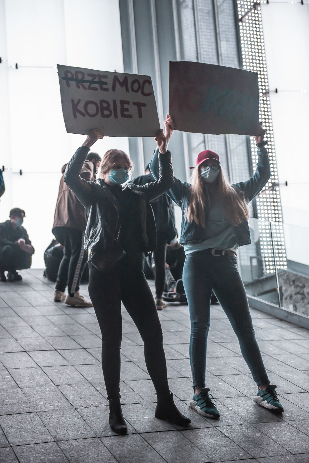  Protest kobiet w Lublinie. Sobota (zdjęcie 1) - Autor: Tomasz Tylus