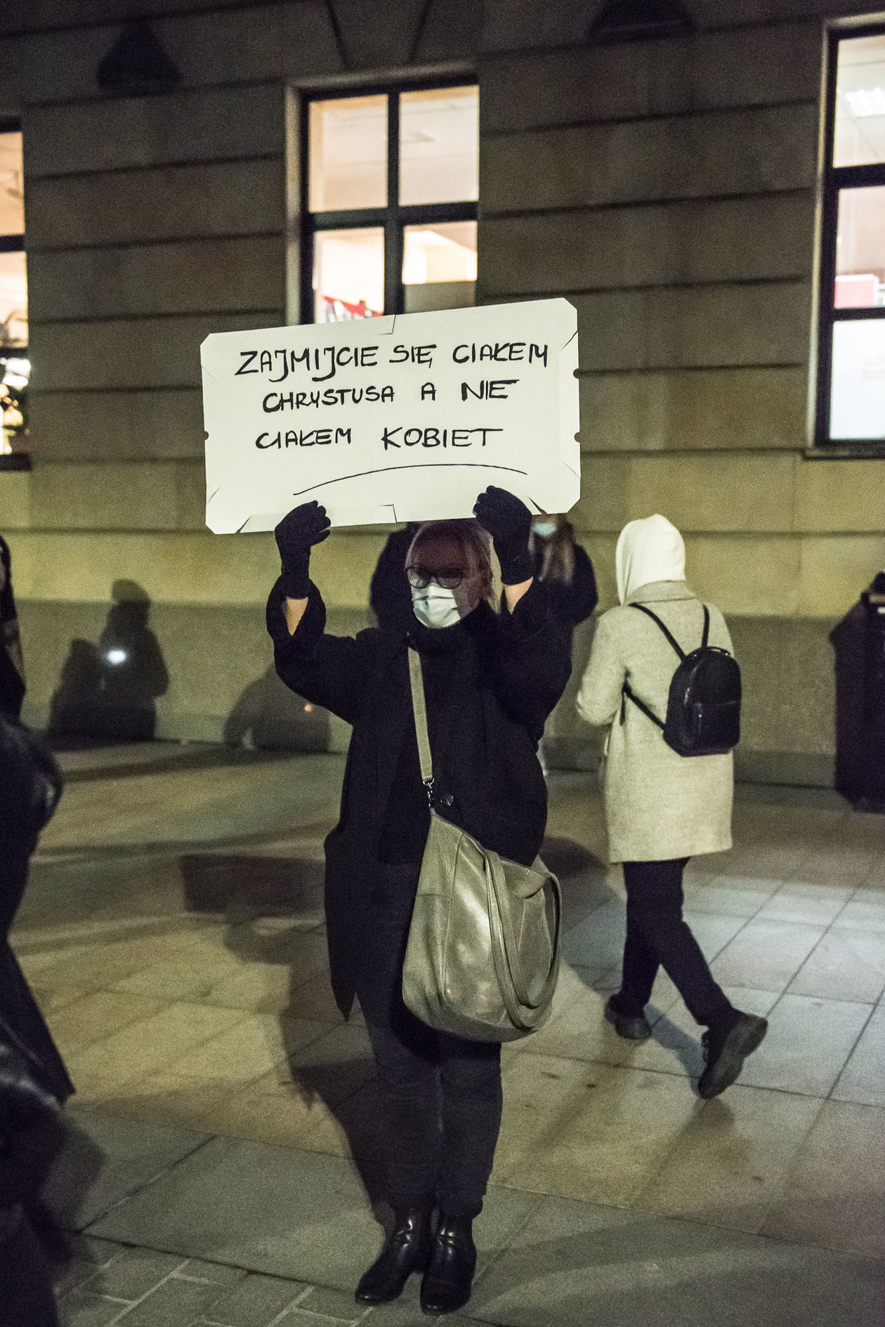  Protest kobiet w Lublinie. Sobota (zdjęcie 1) - Autor: Tomasz Tylus