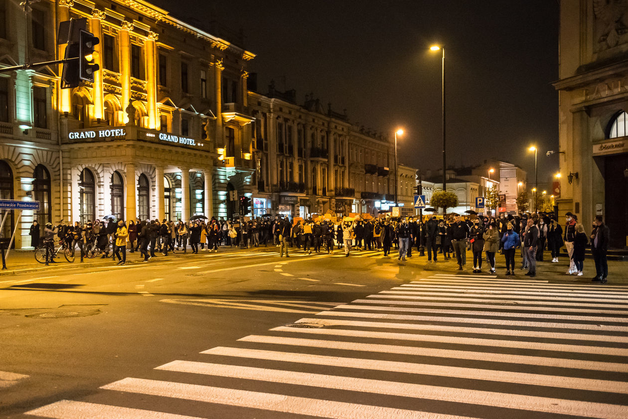  Protest kobiet w Lublinie. Niedziela (zdjęcie 1) - Autor: Tomasz Tylus