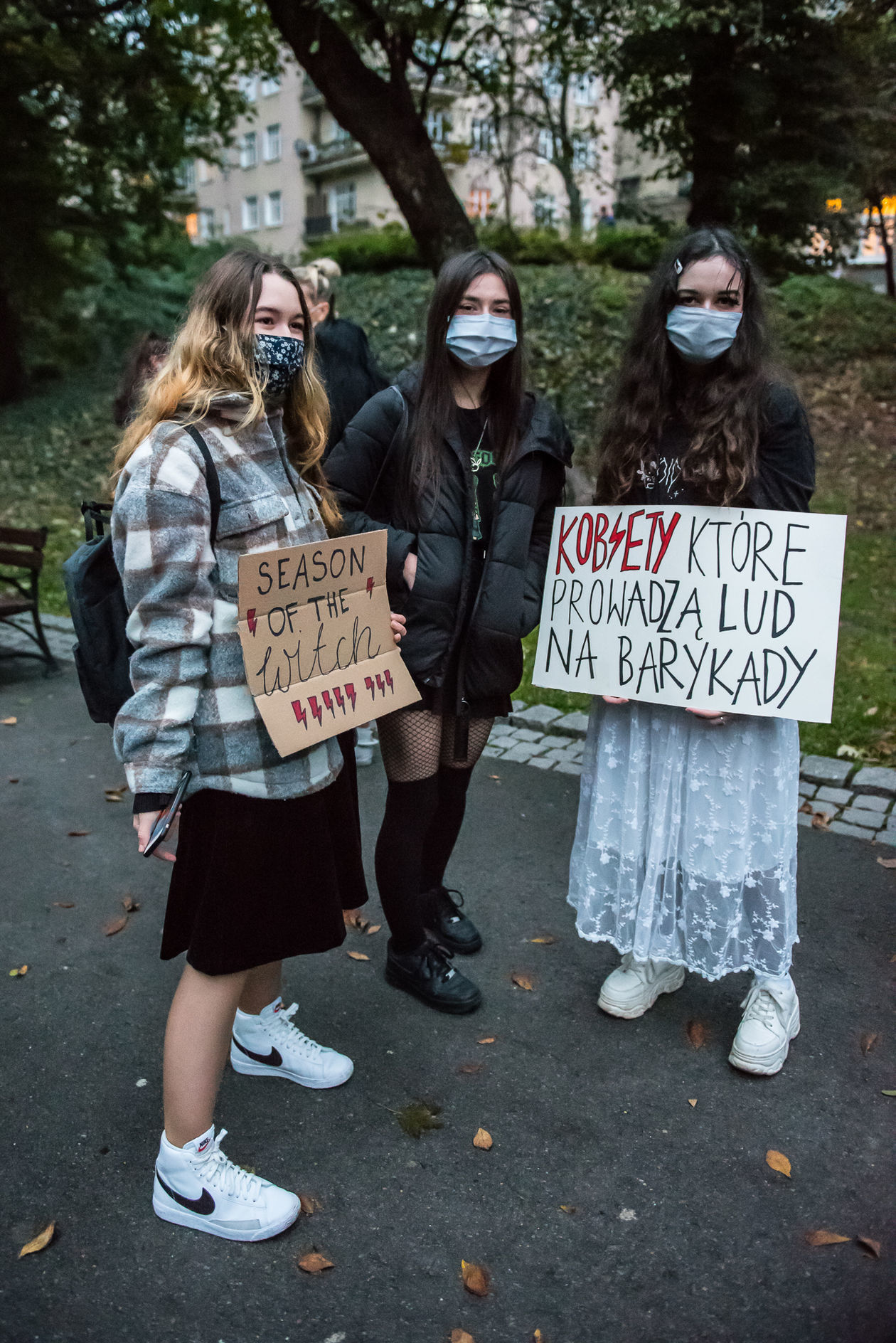  Protest kobiet w Lublinie. Niedziela (zdjęcie 1) - Autor: Tomasz Tylus