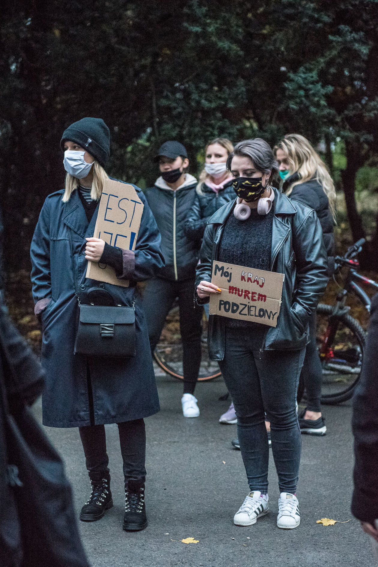  Protest kobiet w Lublinie. Niedziela (zdjęcie 1) - Autor: Tomasz Tylus