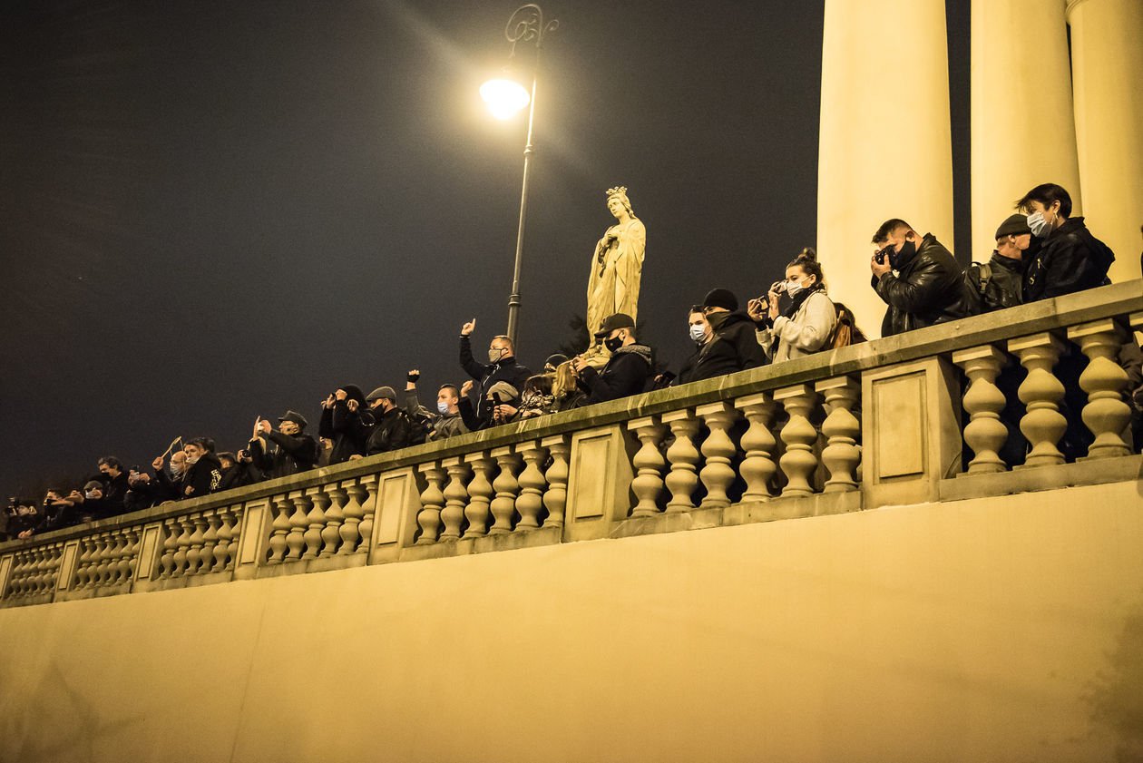  Protest kobiet w Lublinie. Niedziela (zdjęcie 1) - Autor: Tomasz Tylus