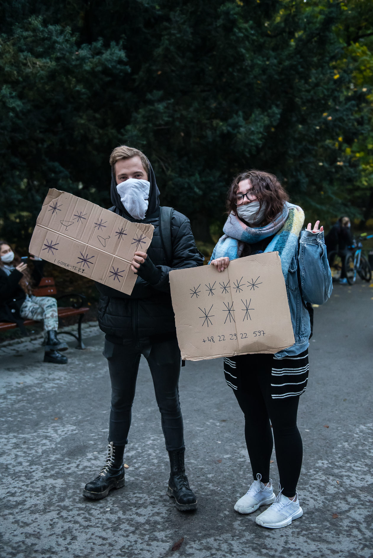  Protest kobiet w Lublinie. Niedziela (zdjęcie 1) - Autor: Tomasz Tylus