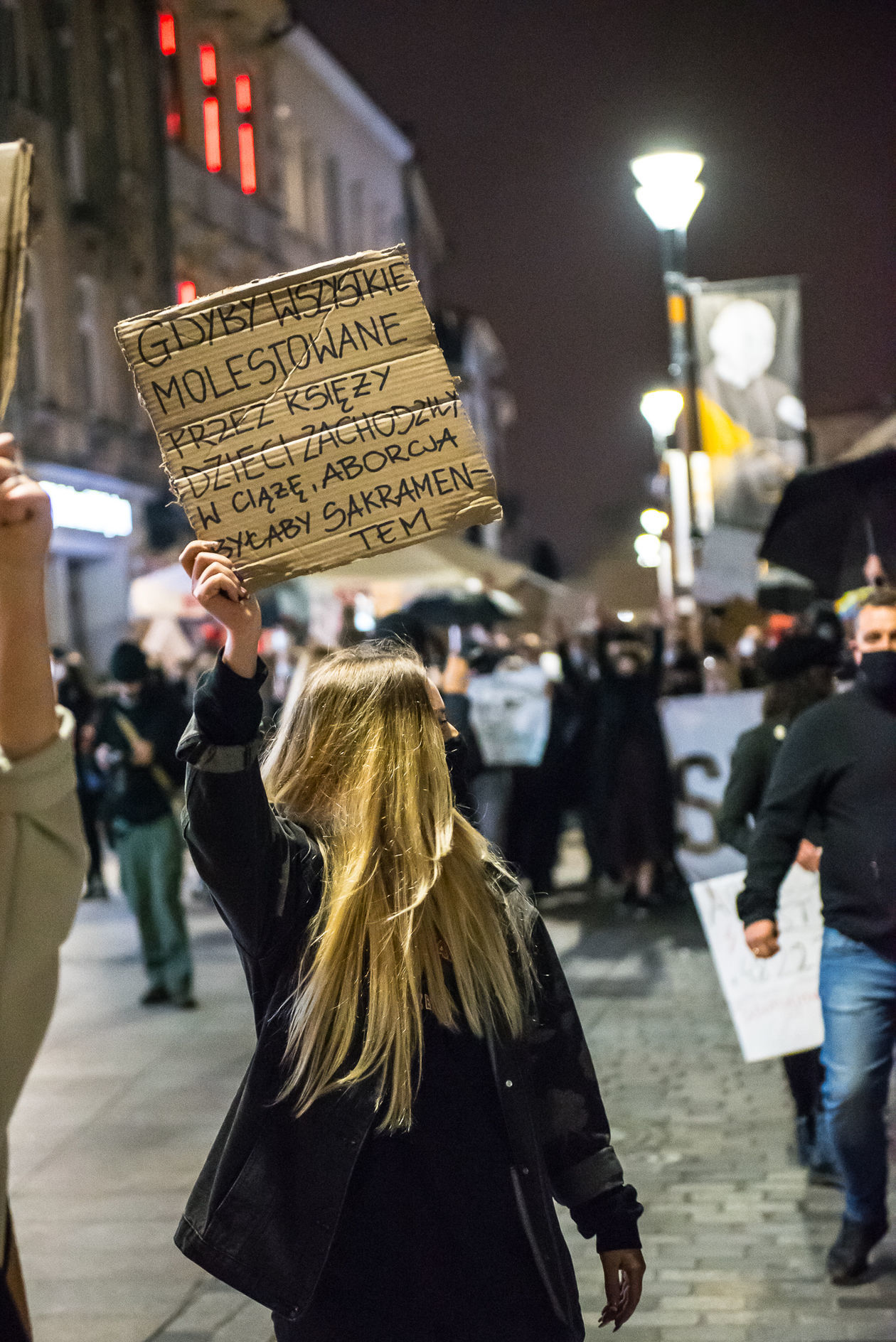  Protest kobiet w Lublinie. Niedziela (zdjęcie 1) - Autor: Tomasz Tylus