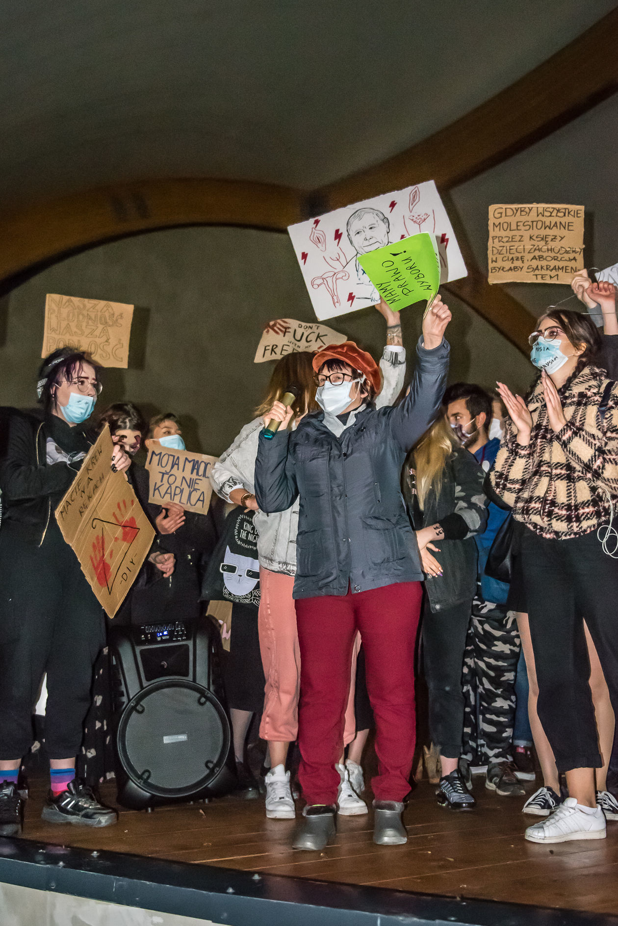  Protest kobiet w Lublinie. Niedziela (zdjęcie 1) - Autor: Tomasz Tylus