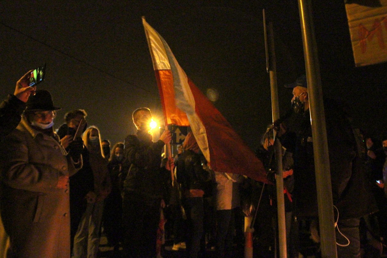  Protest kobiet w Puławach (zdjęcie 1) - Autor: Radosław Szczęch