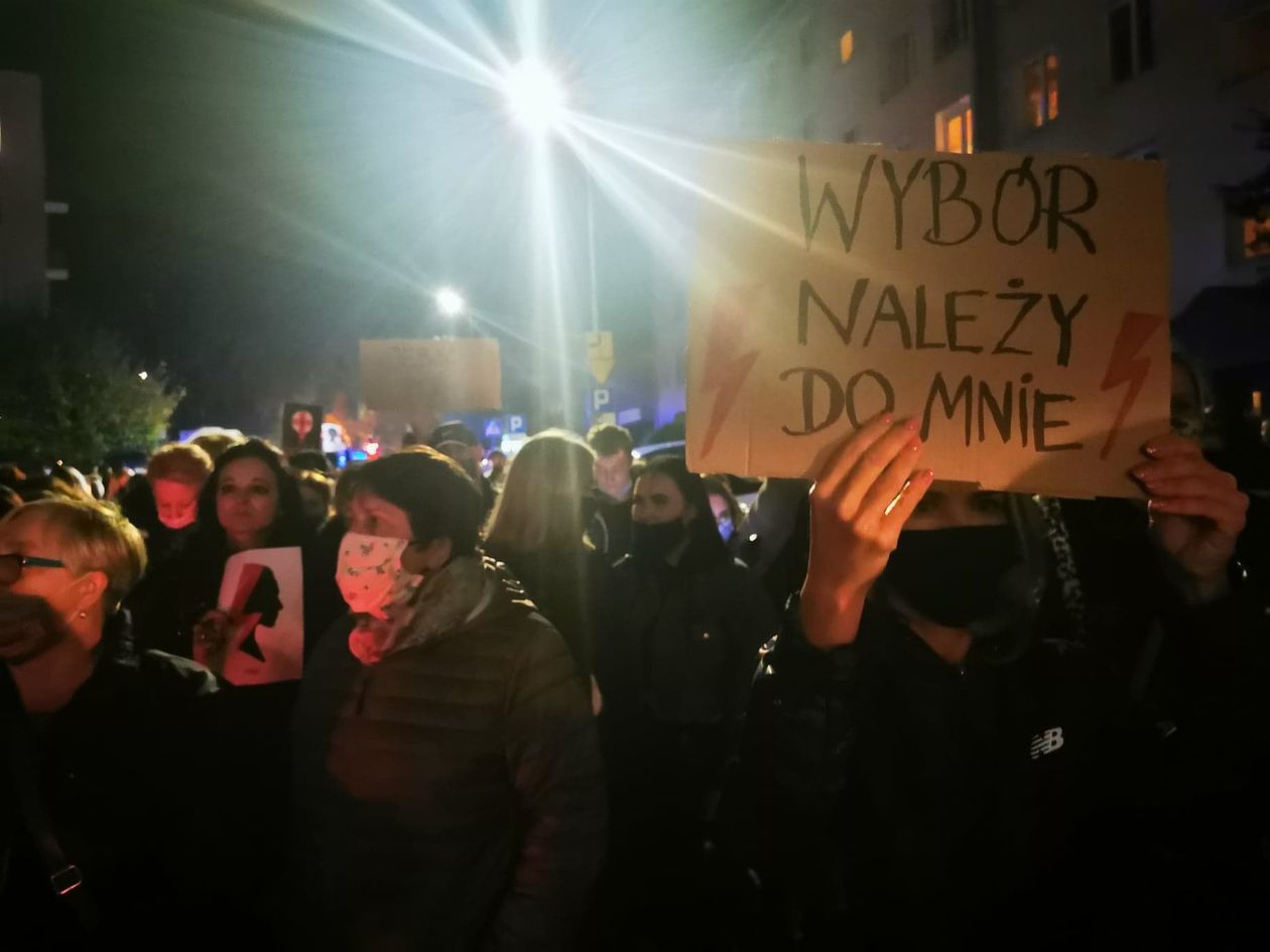  Protest kobiet w Kraśniku (zdjęcie 1) - Autor: Edyta Godzina