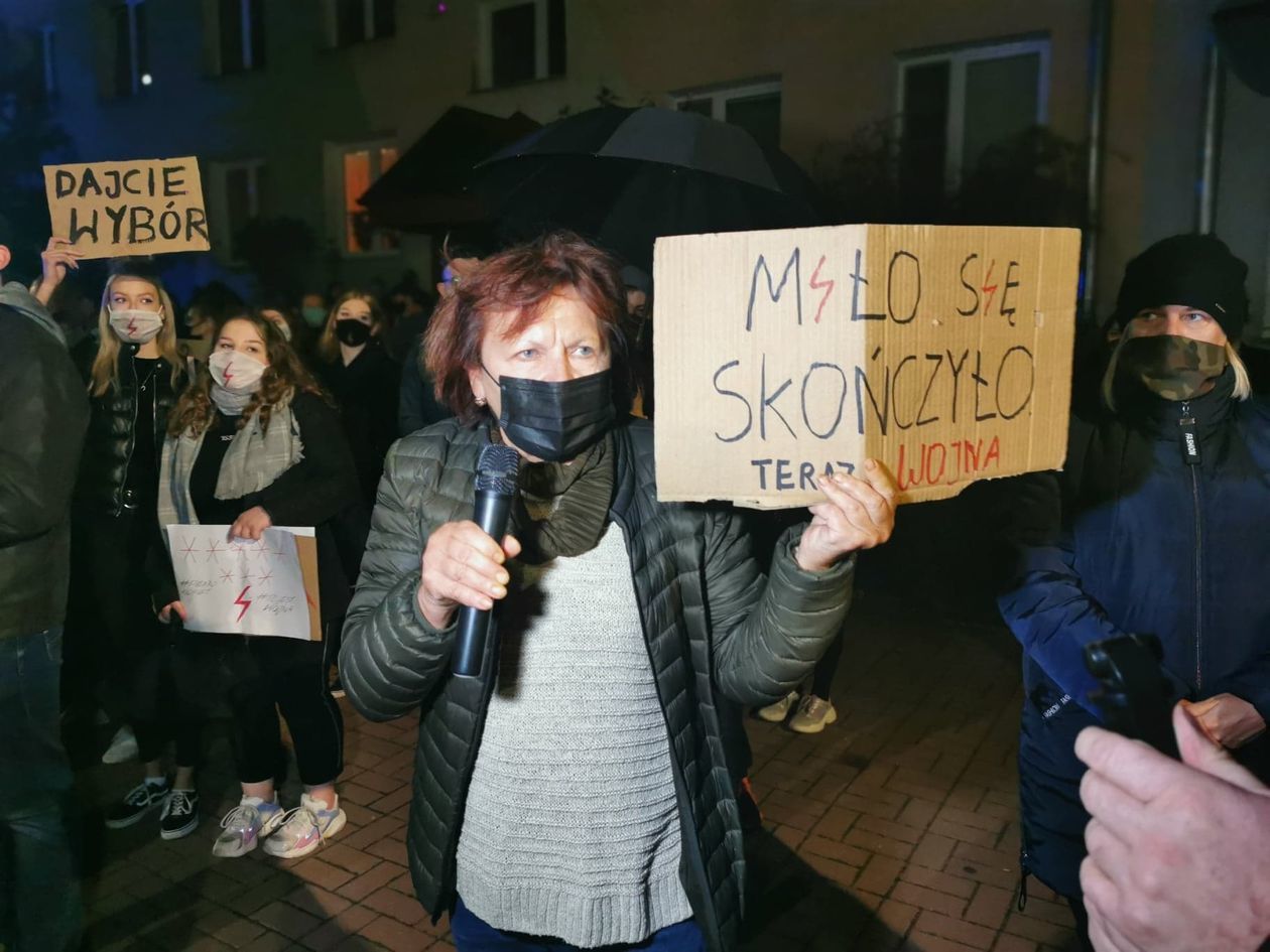  Protest kobiet w Kraśniku (zdjęcie 1) - Autor: Edyta Godzina