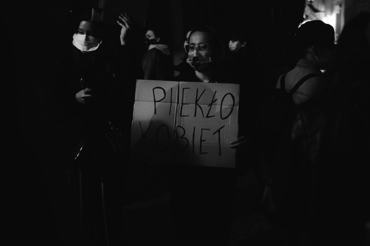  Protest kobiet w Lublinie. Zdjęcia z niedzieli (zdjęcie 25) - Autor: Natalia Bochniewicz