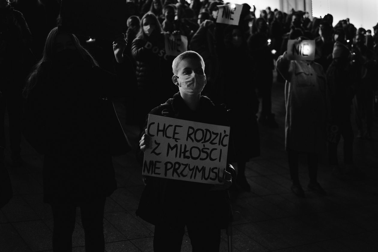  Protest kobiet w Lublinie. Zdjęcia z niedzieli (zdjęcie 7) - Autor: Natalia Bochniewicz
