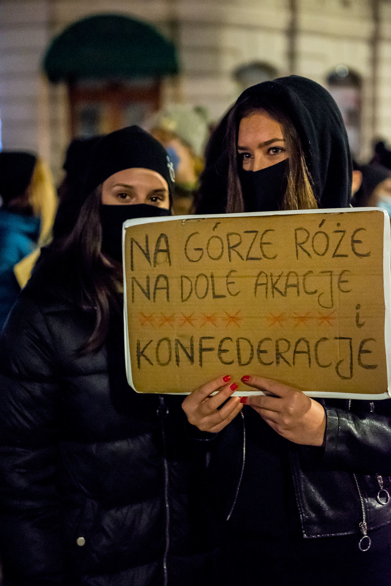  Protest kobiet. Marsz kontra Obrońcy Katedry (zdjęcie 1) - Autor: Tomasz Tylus