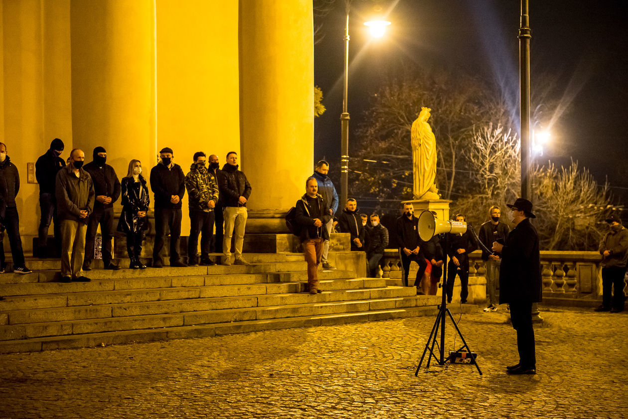  Protest kobiet. Marsz kontra Obrońcy Katedry (zdjęcie 1) - Autor: Tomasz Tylus