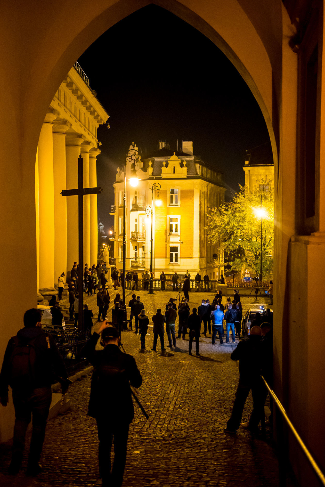  Protest kobiet. Marsz kontra Obrońcy Katedry (zdjęcie 1) - Autor: Tomasz Tylus