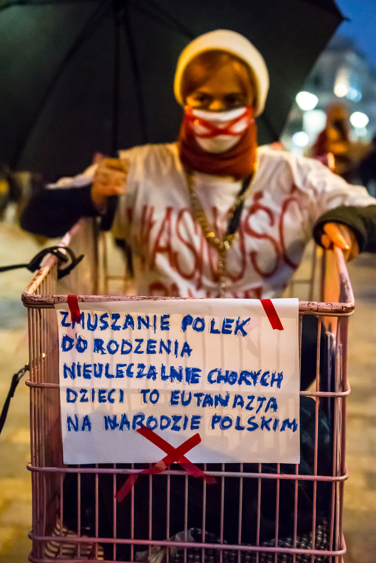  Protest w Lublinie: Uczniowie dla praw kobiet! (zdjęcie 1) - Autor: Tomasz Tylus