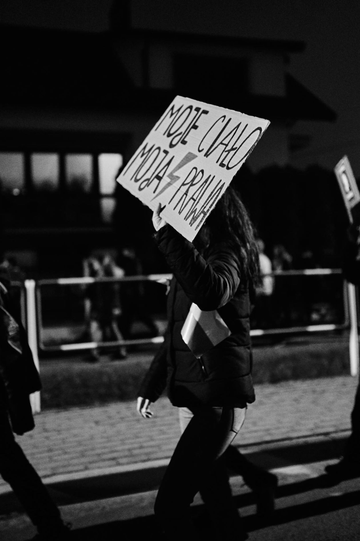  Protest kobiet w Międzyrzecu Podlaskim (zdjęcie 1) - Autor: Nadesłane