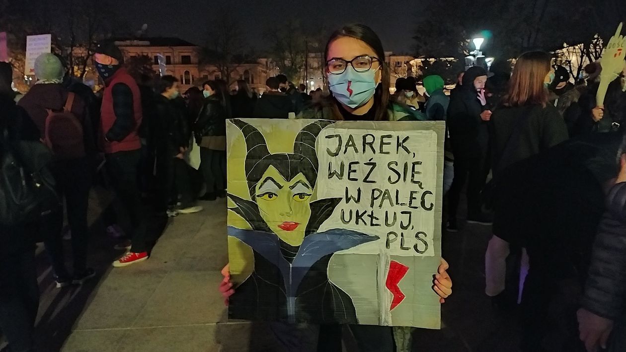  Protest kobiet w Lublinie (zdjęcie 1) - Autor: Dominik Smaga