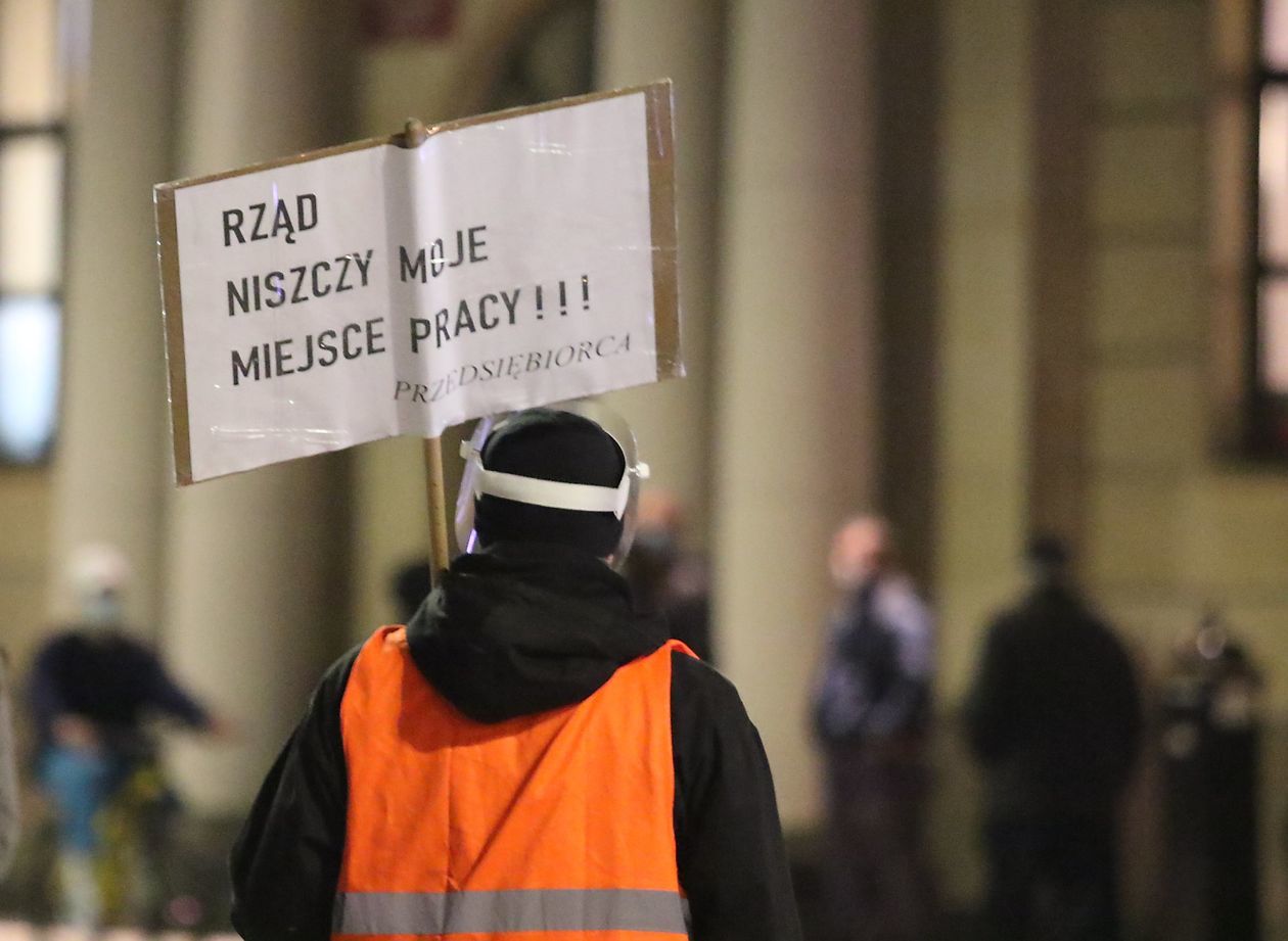 Piątkowa manifestacja w Lublinie