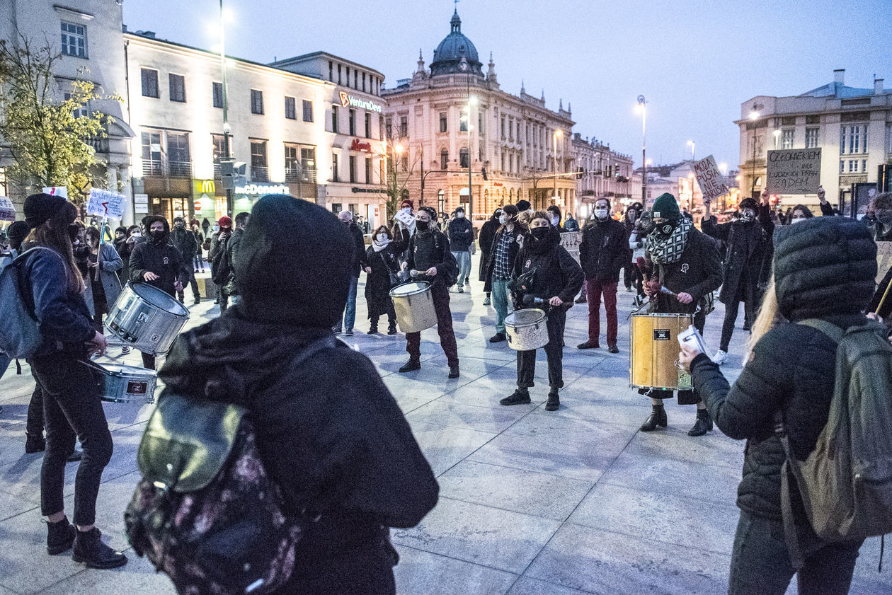  Protest Wszyscy na Lublin (zdjęcie 1) - Autor: Tomasz Tylus