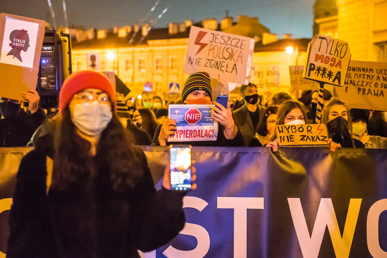  Protest Wszyscy na Lublin (zdjęcie 1) - Autor: Tomasz Tylus