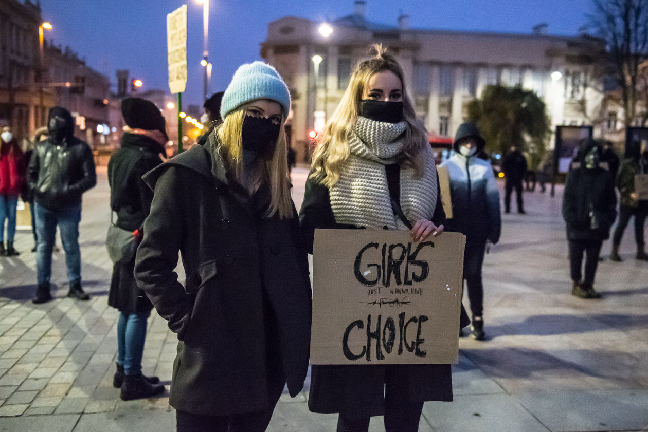  Protest Wszyscy na Lublin (zdjęcie 1) - Autor: Tomasz Tylus