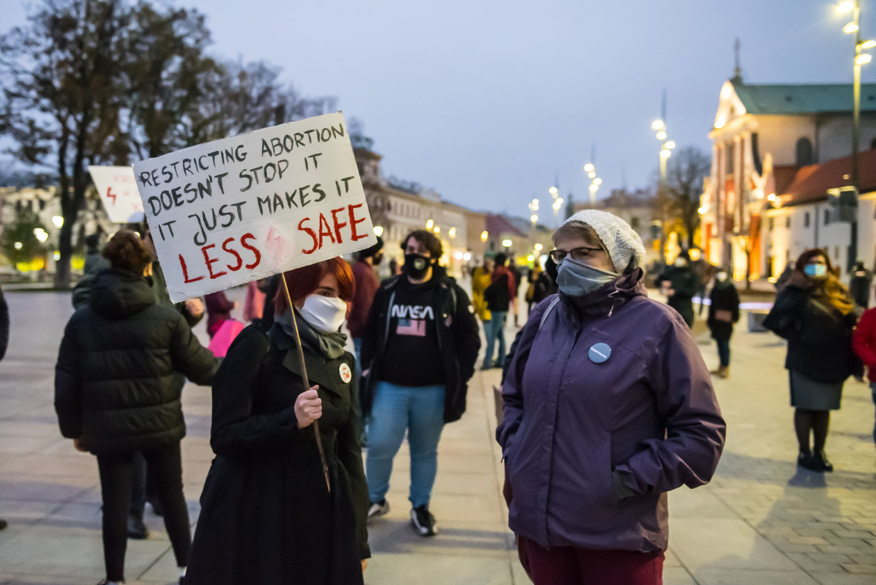  Protest Wszyscy na Lublin (zdjęcie 1) - Autor: Tomasz Tylus