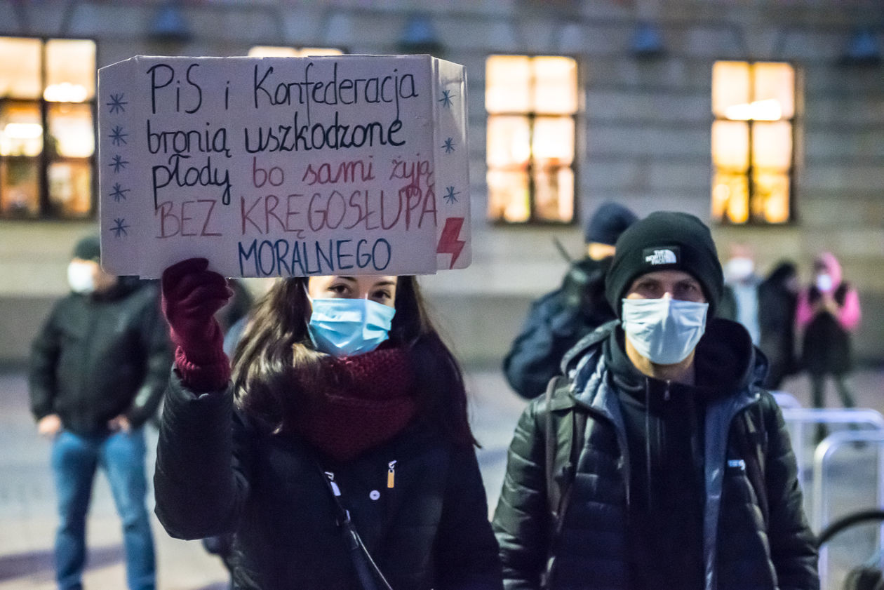  Protest Wszyscy na Lublin (zdjęcie 1) - Autor: Tomasz Tylus