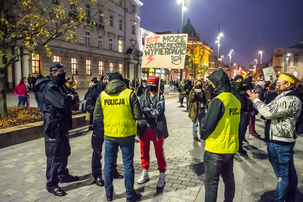  Protest Wszyscy na Lublin (zdjęcie 1) - Autor: Tomasz Tylus