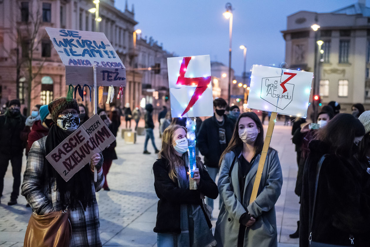  Protest Wszyscy na Lublin (zdjęcie 1) - Autor: Tomasz Tylus