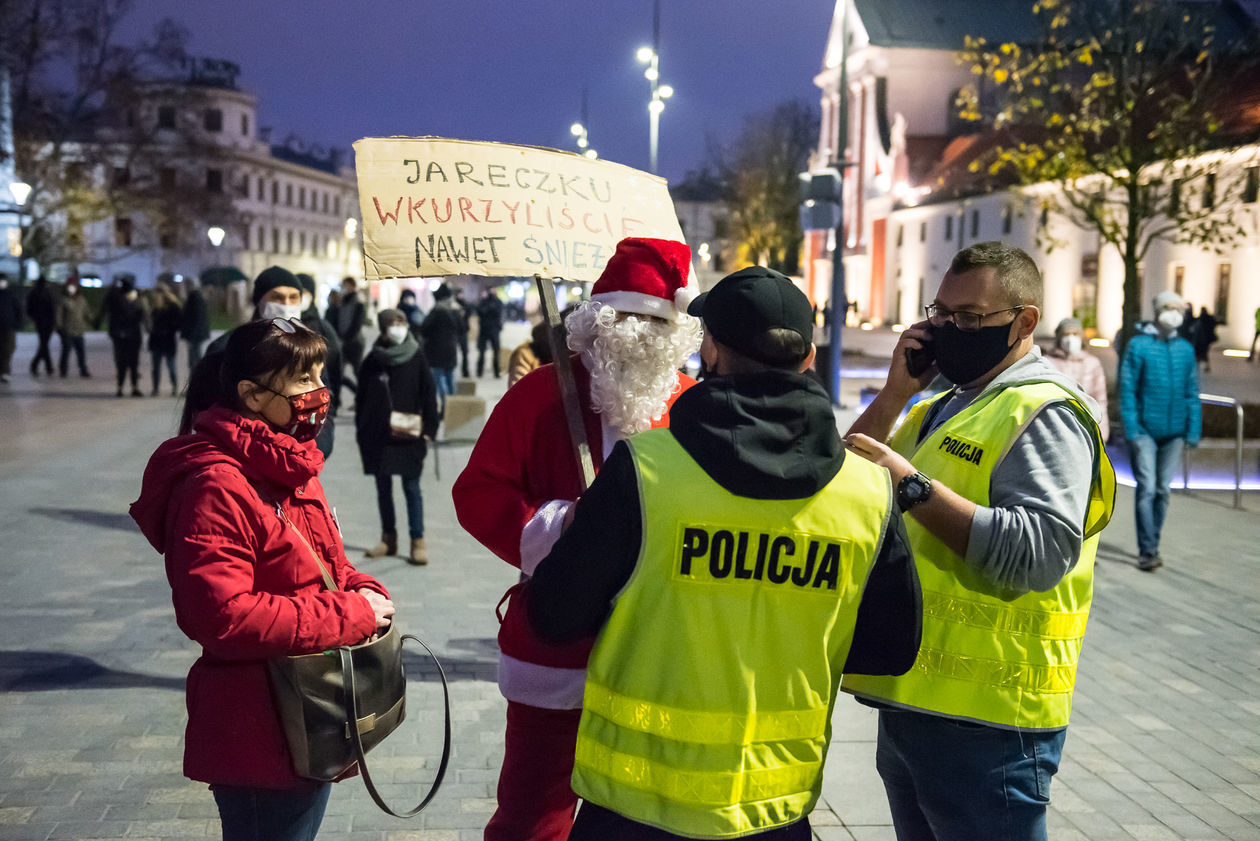  Protest Wszyscy na Lublin (zdjęcie 1) - Autor: Tomasz Tylus