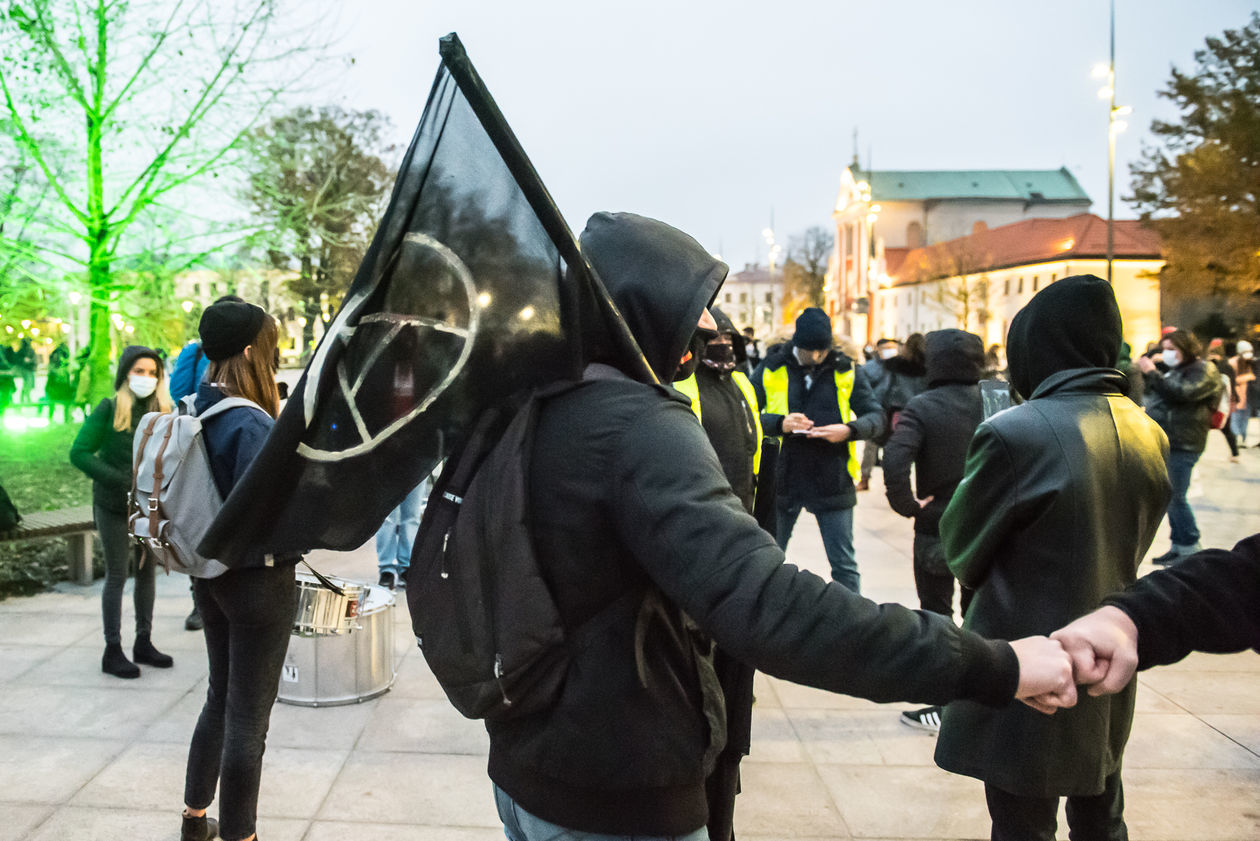  Protest Wszyscy na Lublin (zdjęcie 1) - Autor: Tomasz Tylus