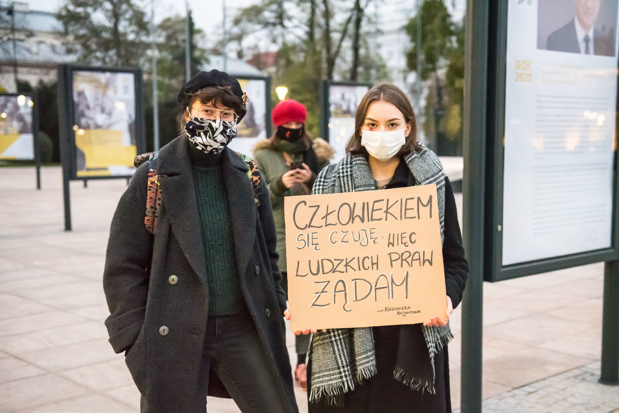  Protest Wszyscy na Lublin (zdjęcie 1) - Autor: Tomasz Tylus