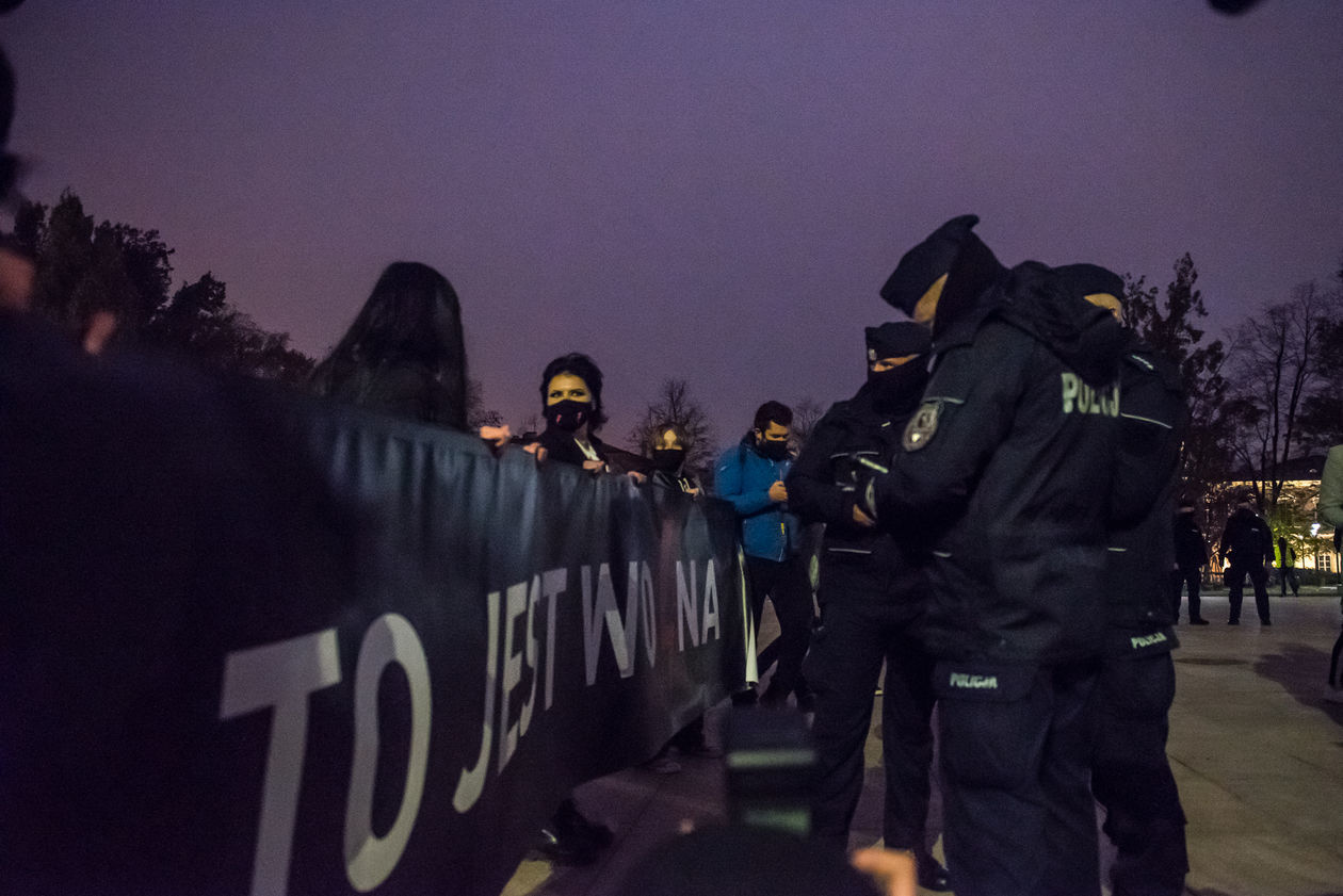  Protest Wszyscy na Lublin (zdjęcie 1) - Autor: Tomasz Tylus