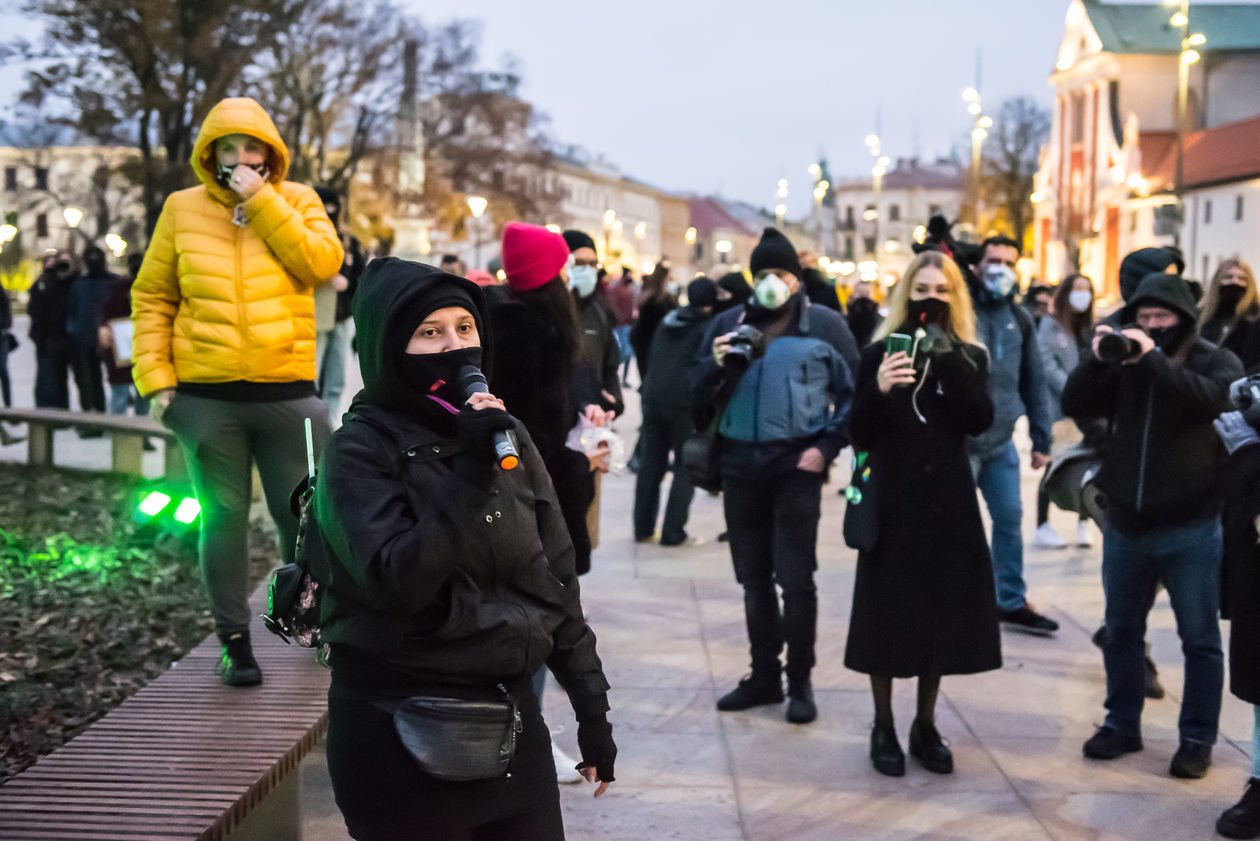  Protest Wszyscy na Lublin (zdjęcie 1) - Autor: Tomasz Tylus