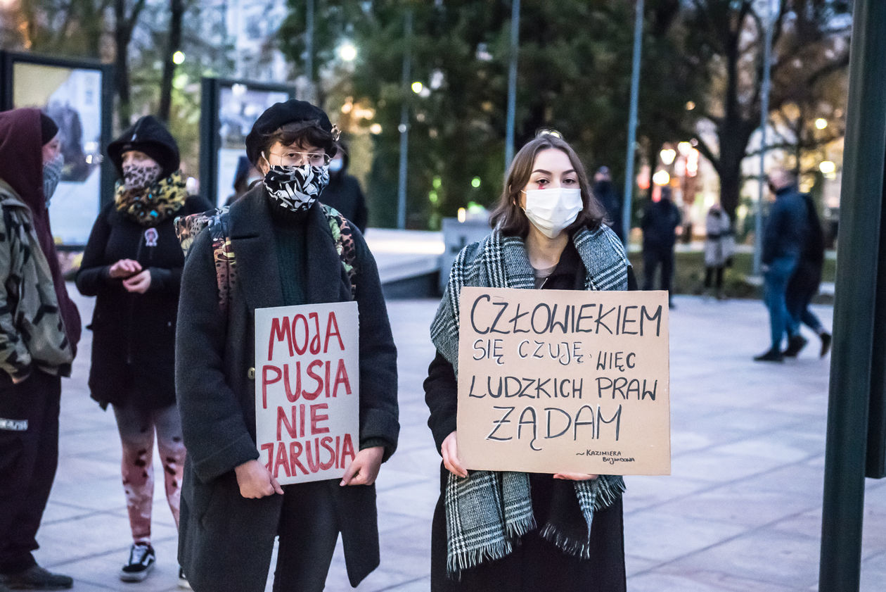  Protest Wszyscy na Lublin (zdjęcie 1) - Autor: Tomasz Tylus