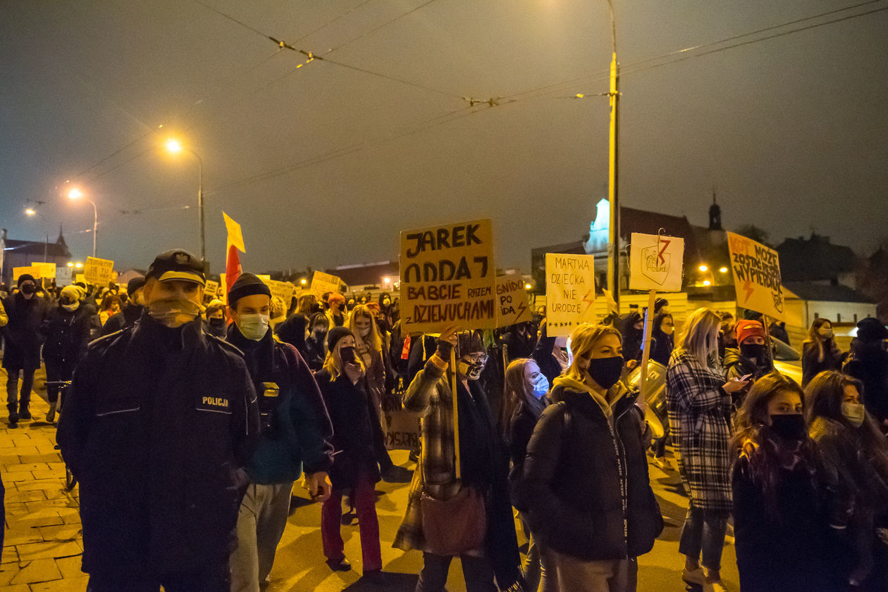  Protest Wszyscy na Lublin (zdjęcie 1) - Autor: Tomasz Tylus