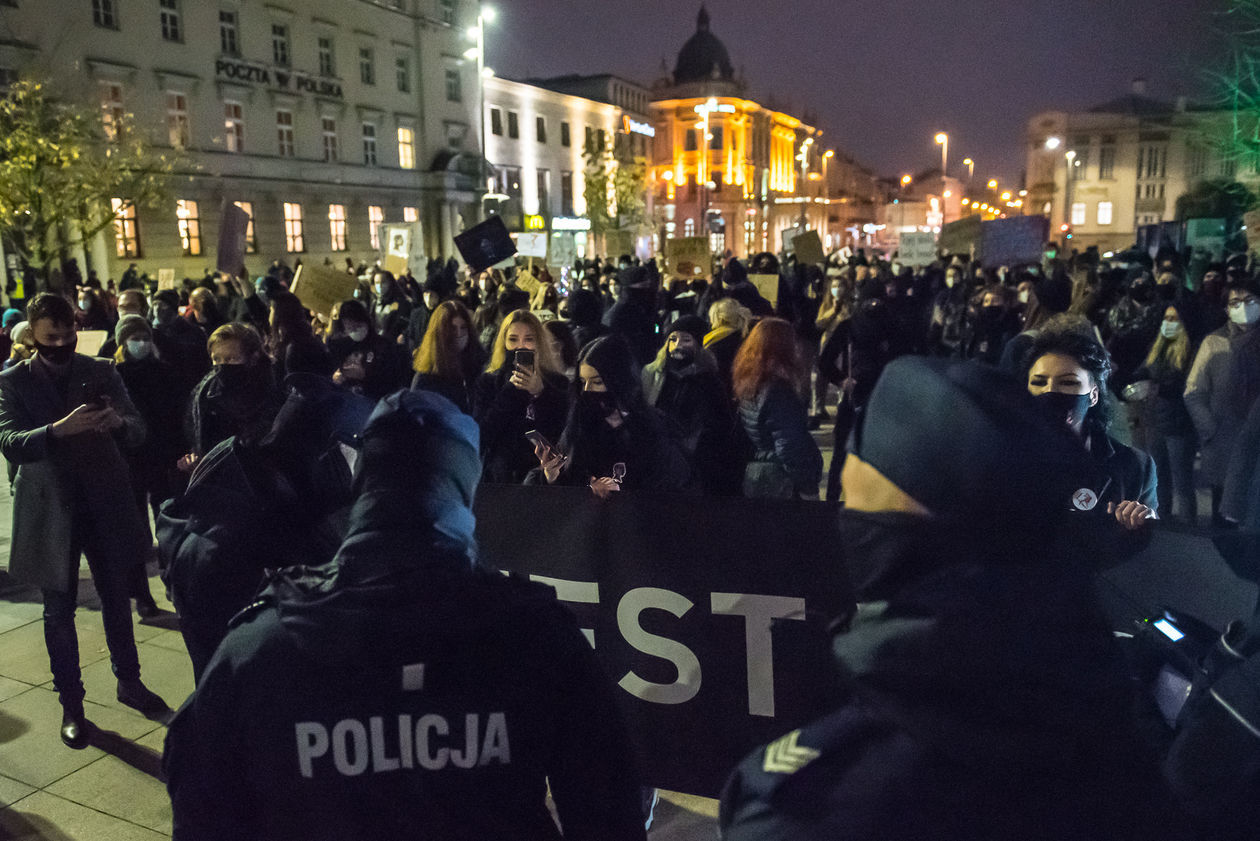  Protest Wszyscy na Lublin (zdjęcie 1) - Autor: Tomasz Tylus