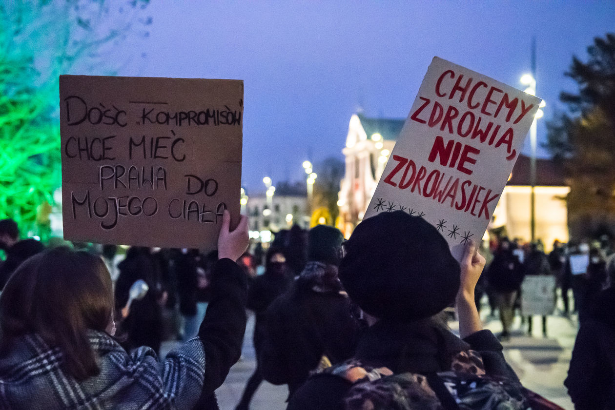  Protest Wszyscy na Lublin (zdjęcie 1) - Autor: Tomasz Tylus