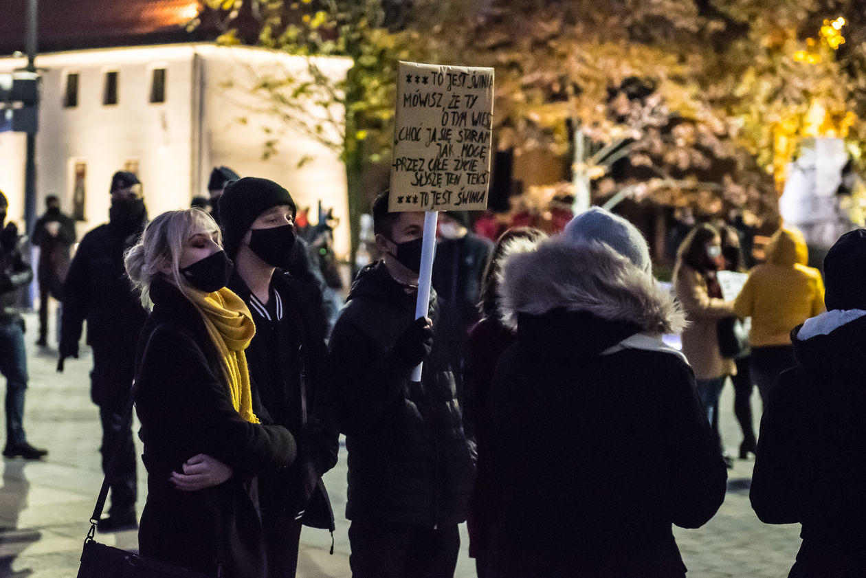  Protest Wszyscy na Lublin (zdjęcie 1) - Autor: Tomasz Tylus