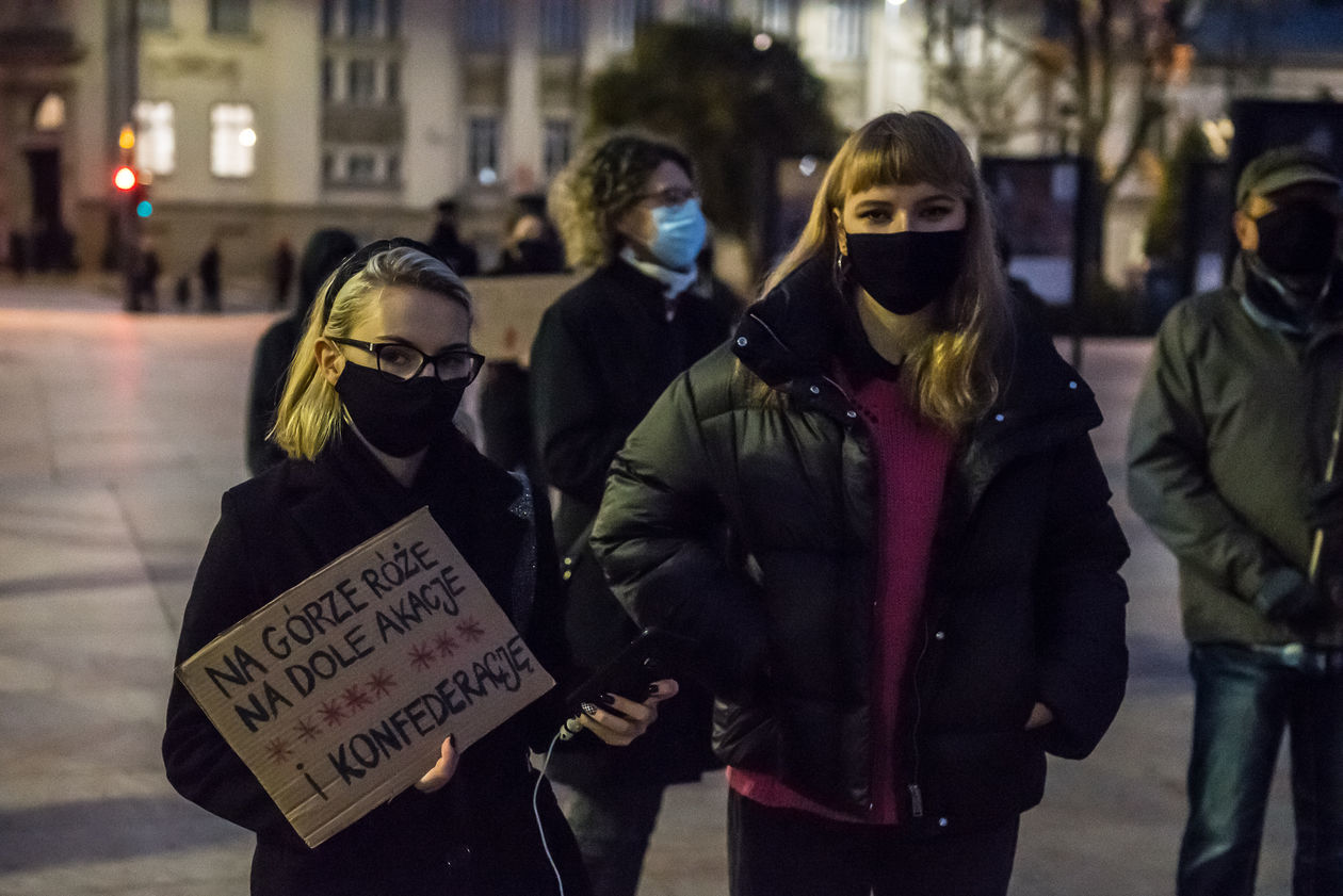  Protest Wszyscy na Lublin (zdjęcie 1) - Autor: Tomasz Tylus