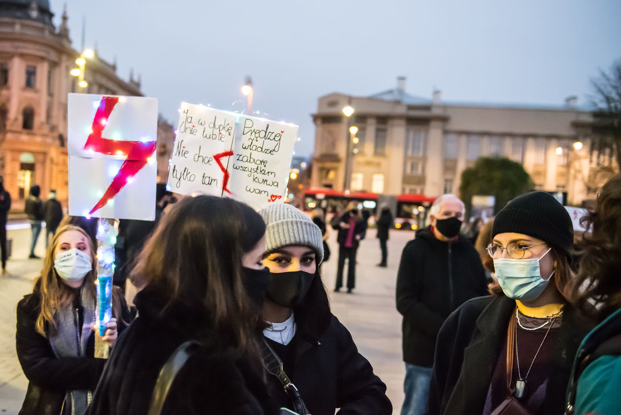  Protest Wszyscy na Lublin (zdjęcie 1) - Autor: Tomasz Tylus