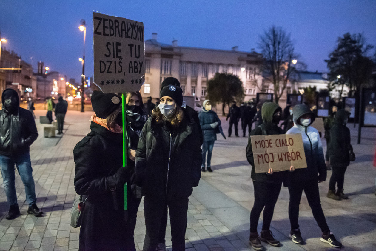  Protest Wszyscy na Lublin (zdjęcie 1) - Autor: Tomasz Tylus