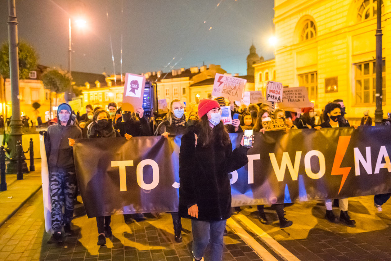  Protest Wszyscy na Lublin (zdjęcie 1) - Autor: Tomasz Tylus